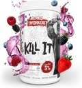 5% Nutrition Rich Piana Kill It Pre Workout Powder w / Creatin, Koffein, Beta Alanin, Hydroprime Glycerol til Pump, Styrke, Endurance Budding 124; 14.11 oz, 40 Srvgs (Wildberry)