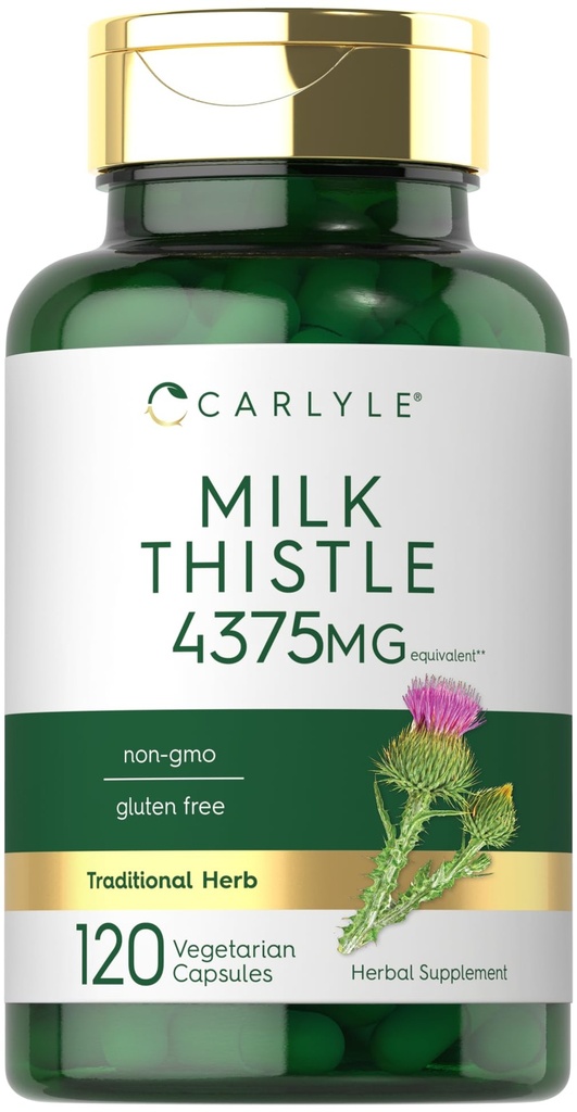 Carlyle Milk Thistle Supplements124; 4375mg