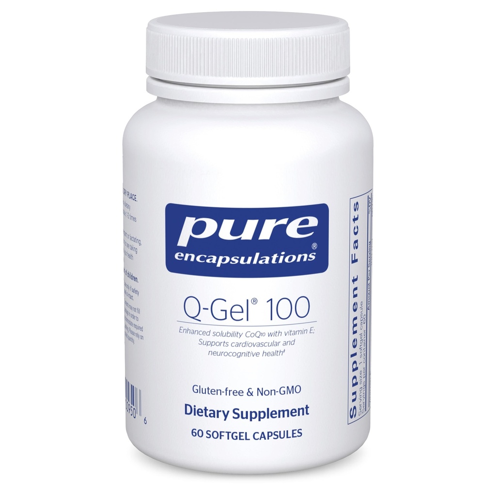 Ren indkapsling Q- Gel 100 (hydroopløseligt CoQ10)