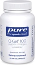 Pure Encapsulations Q-Gel 100 (Hydrosoluble CoQ10) | CoQ10 with Vitamin E to Enhance Solubility | 60 Softgel Capsules