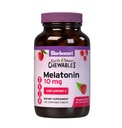 BlueBonnet Nutrition EarthSweet Melatonin 10 mg Fast- Actioning Quick Opløs Nighttime Afslapning & Restable Sleep Support - Sleep Aid - Gluten- Free, Vegan - Raspberry Flavor - 120 tyggetabletter