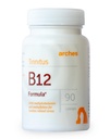 Arches Tinnitus B12 Formel - Methylfolat 400 mcg, Methylcobalamin 1000 mcg, 90 Lozenges, 3 Måned Supply