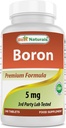 Bedste Naturals Boron Kosttilskud 5 mg 240 tabletter (240 greve (pakke med 1))