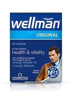 Vitabiotika Wellman Original Vitamin & Mineral Supplement- 124; 30 's
