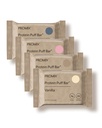 ProMix Nutrition Protein Puff Bars - Variety Pack - Vanilla, Chokolade, Jordbær, Blåbær - Marshmallow Crispy Treat - High Protein & Low Calorie - 12 Barer