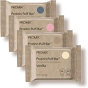 ProMix Nutrition Protein Puff Bars - Variety Pack - Vanilla, Chokolade, Jordbær, Blåbær - Marshmallow Crispy Treat - High Protein & Low Calorie - 12 Barer