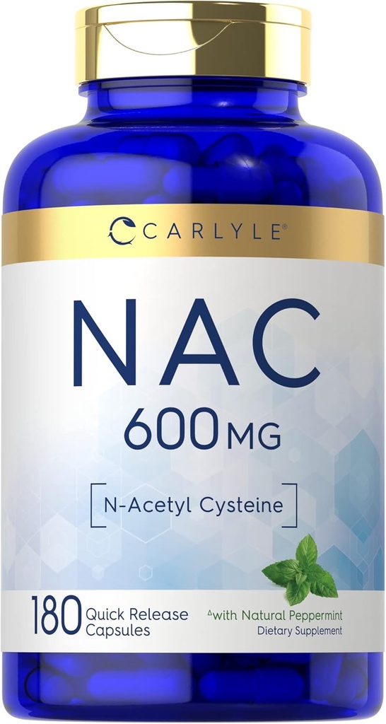 Carlyle NAC N- Acetyl Cysteine 600mg