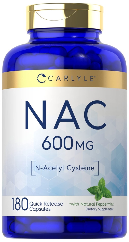 Carlyle NAC N- Acetyl Cysteine 600mg