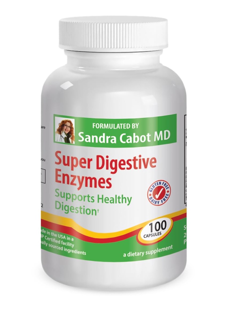 Super Digestive Enzymes - Digestive Enzyme Supplement, Better Digestion, Metabolism & Nutrient Absorption, Bloating and Gas Relief, Constipation Relief