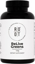 Root Relive Greens by Dr. Rahm 's Mead124; Superfood Powerhouse med Dark Leafy Green, Fruits & Fibers - 153g
