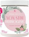Stærk + Sexy Fit, Vægt og Kost Support Health Supplement, Koffein Free Non Stim Drink Powder til Appetite Control og Metabolisme Support, Kosttilskud til kvinder, Guava Colada Flavor, 30 SVG