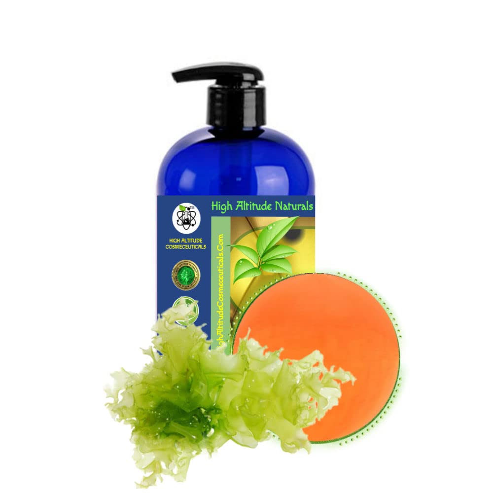 16oz (480ml) Marine Micro- Algae Oil (Algal, Schizochytrium) - for hud hår skønhed - Omega-3, DHA- 40