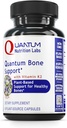 Quantum Nutrition Labs Quantum Bone Health - Bone Health Vitaminer, Knoglestyrke supplement til kvinder og mænd, Organic Calcium supplement med gæret vitamin K2, Bone Health Support - 90 kapsler