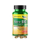 America Medic & Science Xtra D3 vitamin D 5.000 IE (125 mcg) Cholecalciferol supplement til mænd og kvinder (60 Let at synke Softels) Bedste for ben, hjerte sundhed, immunsystemet støtte, Lung funktion
