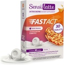 Lactase Enzyme 30 Tablets No Flavor - 9.000 FCC - Sensilatte - Quick Dissolution - Hjælper med fordøjelseskomfort - Prati Donaduzzi