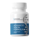 Avancerede Bionutritionals - Advanced Vision Formel Supplement, Sund Vision, Eye Function Support, Eye Vitaminer, Lutein, Zeaxanthin, Vitamin A, C, Zink, Gluten Free, Dairy Free, Vegan (60 tabletter)
