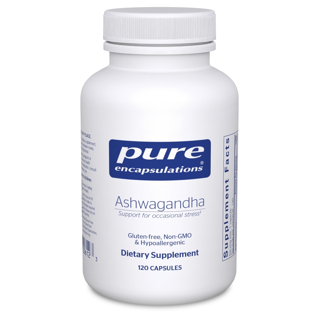 Ren indkapsling Ashwagandha - 500 mg Ashwagandha Extract - Metabolisme & Stress Support - Immunstøtte - GMO Free & Vegan - 120 kapsler