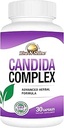Rise- N- Shine Candida Complex kapsler Støtte til normale Candida niveauer med Oregano, Captac Acid, Reishi svampe og mere 30 Greve