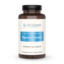 The Wellness Company fordøjelseskomfort - Bloat & Gas Relief, Anti- Heart Burn, IBS, Fast Actioning, Gut Health - 5 enzymer, pebermynte & Ginger Root Medical 124; 60ct (1 måned Tilgang)