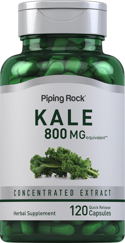 Piping Rock Kale Extract Kapsler 800mg