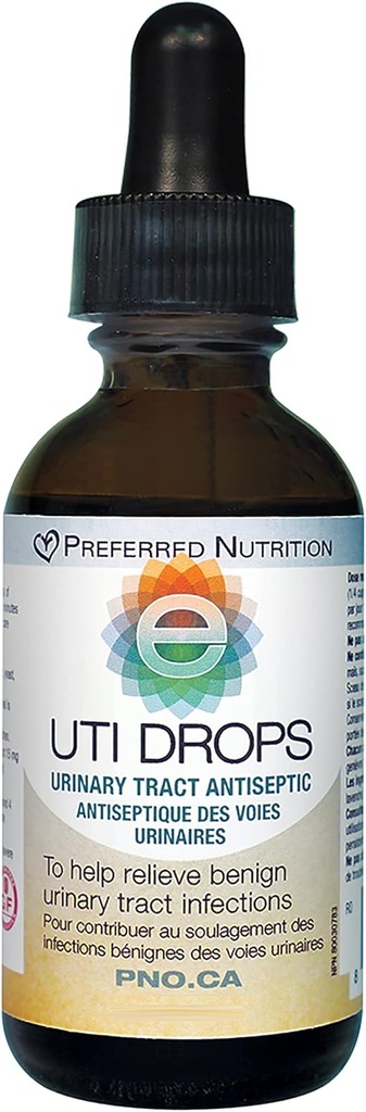 Foretrukket ernæring UTI E- Drops, 60 ML