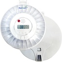 Automatic Pill Dispenser til ældre med Alarm, 28 Sealed Compartments Machine for Medication, Electronic Timet Automatic Pill Dispenser Machine Organizer Smart låst FSA / HSA Støtteberettiget