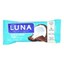 Clif Bar Luna Bar - Organic Chocolate Dipped Coconut - sag af 15 - 1.69 Oz