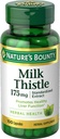 Naturens Bounty Milk Thistle, Herbal Health Supplement, understøtter leversundhed, 175mg, 100 Softgels