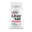 LIVERITE Liver Aid with Milk Thistle 150 Capsules, Liver Support Supplement with Amino Acids, Choline, Milk Thistle & Vitamin B12 – Supports Healthy Liver Function, Cleansing, Energy & Metabolism