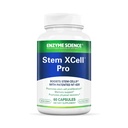Enzyme Science, Stem XCell Pro, Antioxidant Support til Cellular & immunforsvar, Stem Cell Health Supplement, 60 kapsler