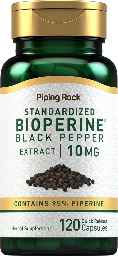 Piping Rock Bioperine Supplement 10mg