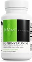 DAVINCI Labs DL- Phenylalanin - Aminosyre Kosttilskud til support Comfort, Balance og ubehag * - med 750 mg DL- Phenylalanin per servering - Gluten- Free - 60 Vegetariske kapsler
