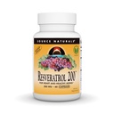 Kilde Naturals Resveratrol, for hjerte og sund aldring * - 200 mg- 60 Vegetariske kapsler