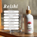 Rainbo - Reishi Mushroom Tinktur - Alkohol fri - Dual Extract Mushroom Supplement - Immun Support, Mood, Sleep, Liquid Reishi Supplement, Vegan, Ikke GMO, 3.4 fl oz
