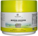 Ernæringsurter Super Green Powder - 225g Mead124; 33 Nutrient- Rich Frugter, Grøntsager & Probiotika for forbedret energi, Immunitet & fordøjelse Mead124; Kraftfuld Green Superfood Powder Mead124; 30 Lækre Serveringer
