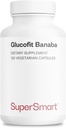 Supersmart - Glucofit 5, 3 mg per dag (Patenteret & høj styrke) - 18% Corolsyre Banaba Leaf Extract Supplement: 124; Non- GMO & Gluten Free - 100 Softgels