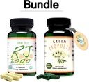 Greenbow Royal Jelly 2000mg Equivalency - Ikke GMO Lavet med Organic Royal Jelly _ 60 caps Green Propolis - Ægte Brasiliansk Green Propolis, Indeholder Artepillin C _ 60 caps