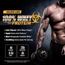 Goliath Labs 100% Whey Protein Powder 20 lb (Vanilla)