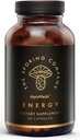 Energi - Svampe Supplement - Cordyceps, Ashwangandha, Guarana - 3X Mere Svampe - Energy Boost og Stamina (60 kapsler)