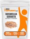 BulkSupplements.com Boswellia Serrata Extract Powder - Boswellia Supplement, fra Frankincense Resin - Vegan & Gluten Free, 500mg per Serving, 250g (8.8 oz) (Pack of 1)