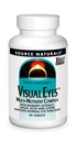 Source Naturals Visual Eyes Dietary Supplement - Multi- Nutrient Complex med Bilberry Extract, Lipoic Acid og Lutein - 90 tabletter
