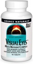 Source Naturals Visual Eyes Dietary Supplement - Multi- Nutrient Complex med Bilberry Extract, Lipoic Acid og Lutein - 90 tabletter