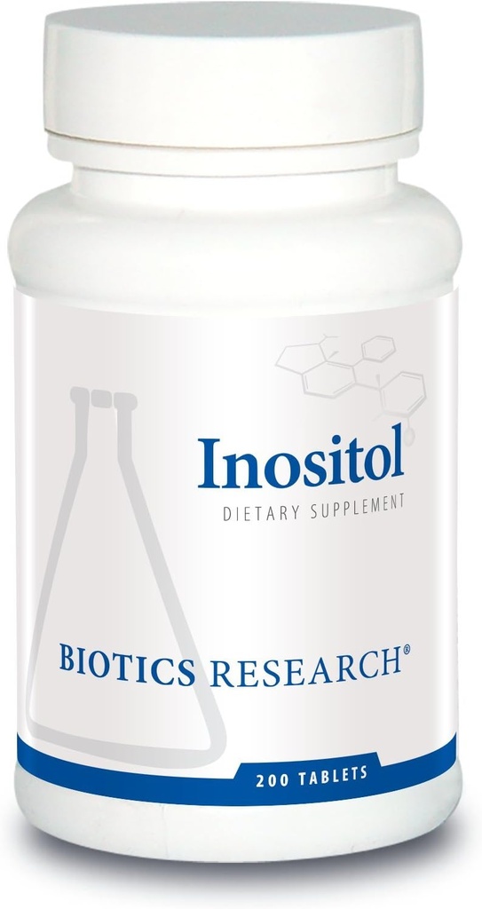 Bioteknologi Forskning Inositol Corn Gratis, Metabolisk Support, Hjerne Sundhed, Nootropics, Rastful Sleep, Mood Support, Hormonal Balance, Kvindelig Sundhed, 200 tabletter