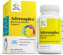 Terry naturligt adrenaplex - Adrenal Gland funktion supplement - Glandulær støtte supplement med vitaminer C & B6 - Kosttilskud til støtte sund adrenal funktion - 60 kapsler