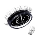 Lashify Fed 12mm Gossamer gør det selv Eyelash Extensions Refill, Black, Easy False Eyelases for et naturligt look
