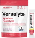 PEScience Versalyte Electrolyte Hydration Pakninger, Sukker Free Electrolyte Powder med Magnesium, Taurine, Antioxidanter, Trace Minerals - Black Cherry, 30 Servere