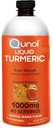 Qunol Flydende gurkemeje Curcumin med sort pepper 1000 Milligram, understøtter sund inflammation reaktion og fælles støtte, Kosttilskud, Ekstra Styrke, 40 Servere, 20.3 fl oz (pakke med 1)