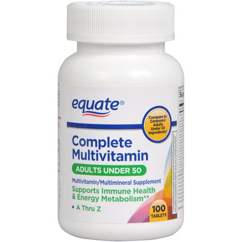 Equate - Komplet Multivitamin Multimineral, 100 tabletter