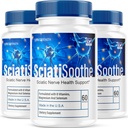 LIVORKA (3 Pack) Sciatisoothe - Sciatisoothe Supplement, Sciatisoothe, Sciatisoothe Vitaminer, Sciatisooth, Sciati Soothe Supplement, Sciati Soothe Kapsler, Sciatic Sooth, 180 Kapsler til 3 Måneder