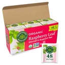 Traditionelle Medicinals Tea, Økologisk Hindbær Leaf, Eases Menstruelle kramper, Understøtter en sund graviditet, 48 Tea Tasker (3 Pack)